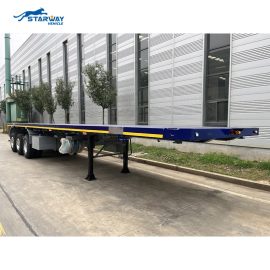 3 Axle 40Ft Flatbed Semi Trailer