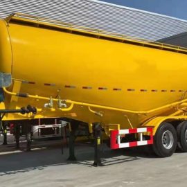 4 Axles 45CBM Cement Powder Tanker Trailer