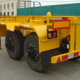 2 Axles 20Ft Skeleton Semi Trailer